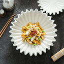 Axyaa Wave Edge Ceramic Insulation Plate Set - Molecular Cuisine Tableware
