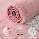 Pink Carpet Modern Living Room Sofa Area Rugs from Axyaa