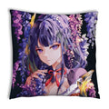 Axyaa Noelle Anime Pillowcase - Kawaii Aether Design, 45x45 cm