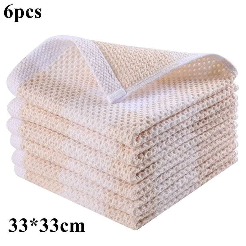Axyaa Ultra Soft Microfiber Kitchen Dishcloth - Absorbent & Thick Magic Cleaning Towel