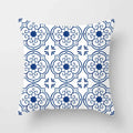 Axyaa Blue Mandala Pattern Pillow Case 45*45cm