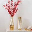 Axyaa Water Gold Luxury Ceramic Vase Home Decor