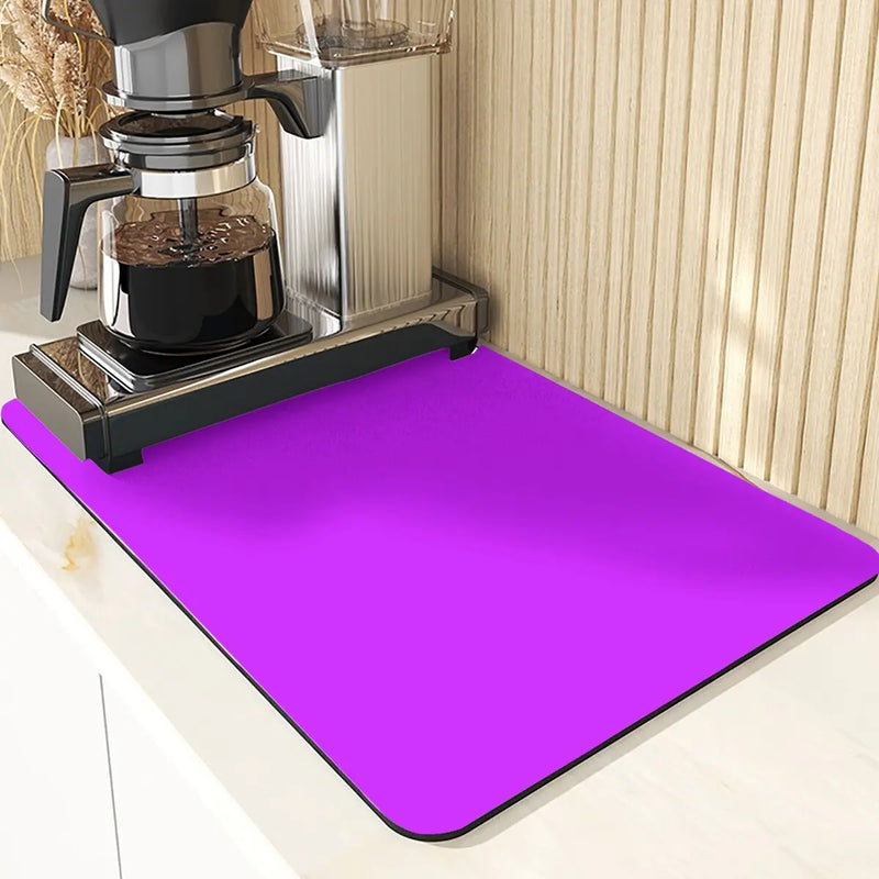 Axyaa Kitchen Absorbent Drying Mat - Customizable Color Pattern Mats