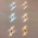 Axyaa Nordic Acrylic LED Wall Lamps for Home Decor and Indoor Lighting