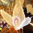 Axyaa LED Blue Lace Butterfly Lamps for Romantic Wedding Decor