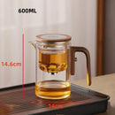 Axyaa Glass Teapot with Water Separation Inner Container & Magnetic Switch