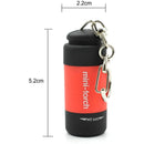 Axya Mini LED Self-defense Keychain Flashlight Rechargeable Pocket Emergency Light