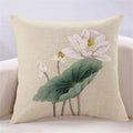 Lotus Cushion Cover by Axyaa: Stylish Home Decor Pillowcase for Living Room, Car, and More