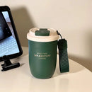 Axyaa Stainless Steel Thermal Water Bottle Filter Straw Tumbler - Office Gift