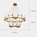 Axyaa Modern Light Luxury LED Chandelier for Living Room Décor