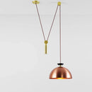Axyaa Adjustable Pendant Lamp: Modern Design LED Chandelier for Home Decor