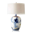 Axyaa Ceramic Hand-painted Table Lamp - Classic Chinese Home Decor