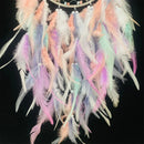 Axyaa Colorful Feather Pendant Dream Catcher Wall Hanging for Living Room