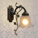 Axyaa Glass Wall Sconce Lamp for Home Décor and Lighting