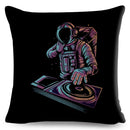 Axyaa Astronaut Sports Cushion: Fun Home Decor for Kids Room, Planet & Music Theme