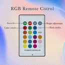 Axyaa LED Wall Light Remote Control Colorful for Living Room Stair Lighting