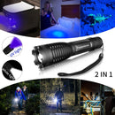 Axya UV 395nm Flashlight: Ultraviolet Torch for Pet Urine, Scorpions, Blacklight Detector