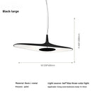 Axyaa Nordic LED Pendant Lamp for Dining Room, Modern Resin Suspend Light