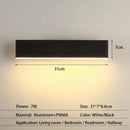 Axyaa Adjustable LED Wall Sconce with Switch - Modern Indoor Wall Lamp