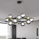 Axyaa LED Chandeliers for Modern Living Room Indoor Lighting