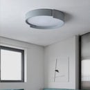 Axyaa LED Ceiling Chandelier: Modern Minimalist Circle Light for Living Room, Bedroom & Kitchen