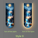 Axyaa LED Wall Decor Light with Remote Dimming for Bedroom, Living Room, Study