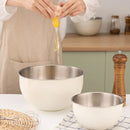 Axyaa Stainless Steel Mixing Bowl with Scale - Kitchen Utensils for Tableware