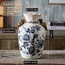 Axyaa Chinese Style Ceramic Vase Decoration for TV Cabinet and Living Room