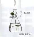 Axyaa Angel Glass Vase for Living Room Decor with Hanging Hydroponic Flowers