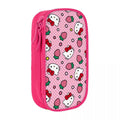 Axyaa Hello Kitty Pencil Case: Large Storage Pencil Pouch for Students