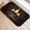 Axyaa Christmas New Year Home Entrance Non-Slip Floor Mat