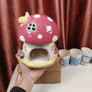 Axya Ceramic Guinea Pig Nest: Small Pet Bed for Rodents, Chinchillas, Rats