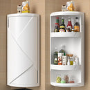 Axyaa Rotating Corner Shelf Organizer for Kitchen Storage