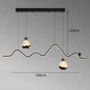 Axyaa Modern LED Pendant Light Chandeliers for Living Room and Dining Room