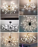 Nordic Firefly Pendant Light by Axyaa: Luxury Living Room Art Lamp, Creative Design Chandelier