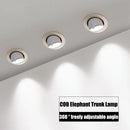 Axyaa Recessed Trunk Downlight 10W-40W Adjustable 360° LED Light 4000K/6000K 175-265V Home Lighting