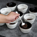 Axyaa Ceramic Espresso Measuring Cup with Scale and Spoon