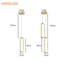 Axya Modern LED Ring Pendant Light - Minimalist Home Decor Fixture