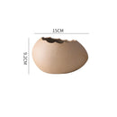 Axyaa Ceramic Eggshell Bowl Set - Creative Kitchenware for Salad, Dessert, and Ice Cream