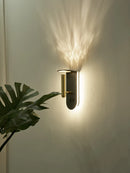 Axya Flame Atmosphere Wall Lamp: Nordic Designer Bedroom Reading Light