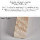 Axyaa Wabi-Sabi Stone Wall Lamp for Retro Living Room Ambiance