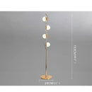 Axyaa Frozen Ball LED Floor Lamp - Modern Nordic Decor for Home & Living
