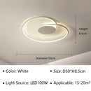 Axyaa Modern LED Ceiling Light - Artistic Nordic Minimalist Design for Home Interior