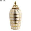 Ceramic Vase for Dried Flowers and Hydroponics by Axyaa