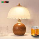 Axyaa LED Desk Lamp for Bedroom, Warm Ambient Light, Energy Saving