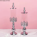 Glass Sugar Bowl Wedding Candy Jar Snack Storage Axya Home Decoration
