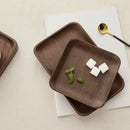 Axyaa Wooden Butterfly Plate - Rectangular Japanese Dining Tray