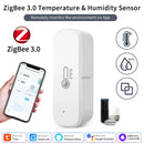 Axyaa Smart Temperature Humidity Sensor: Remote Monitor, Hygrometer, Thermometer - Alexa, Google Assistant