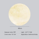 Axyaa Moon Planet Pendant Light for Bedroom and Restaurant