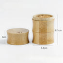 Axyaa Bamboo Toothpick Box: Creative & Disposable Restaurant Holder